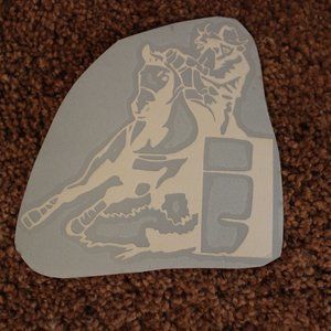 Barrel Racer Decal